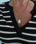 pearl drop necklace