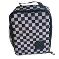 checkered lunchbox