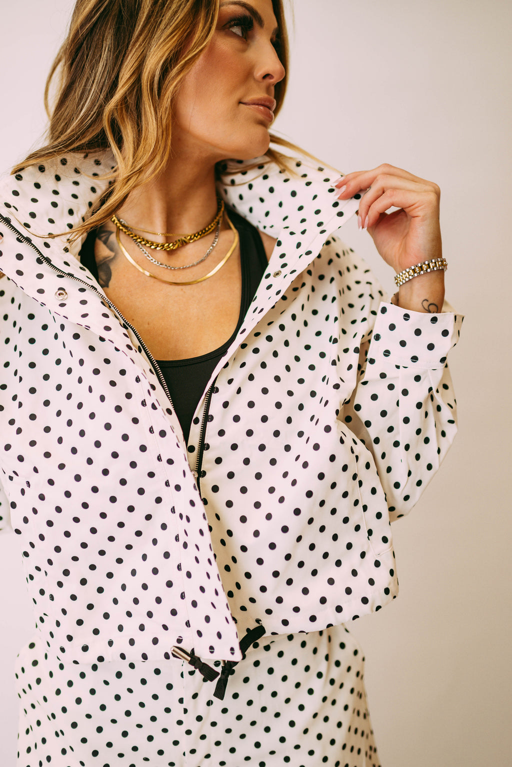 the bree polka dot set