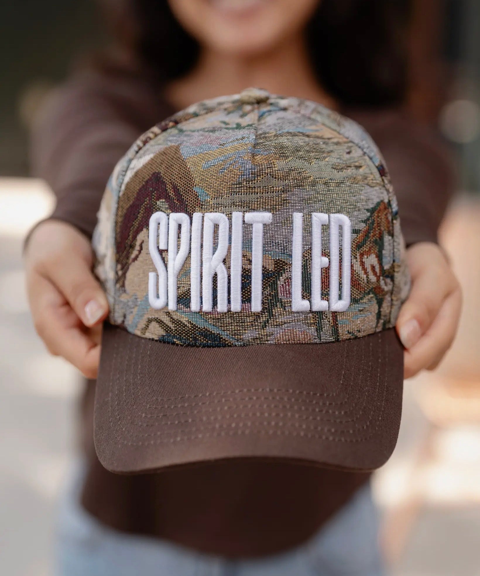 spirit led trucker hat