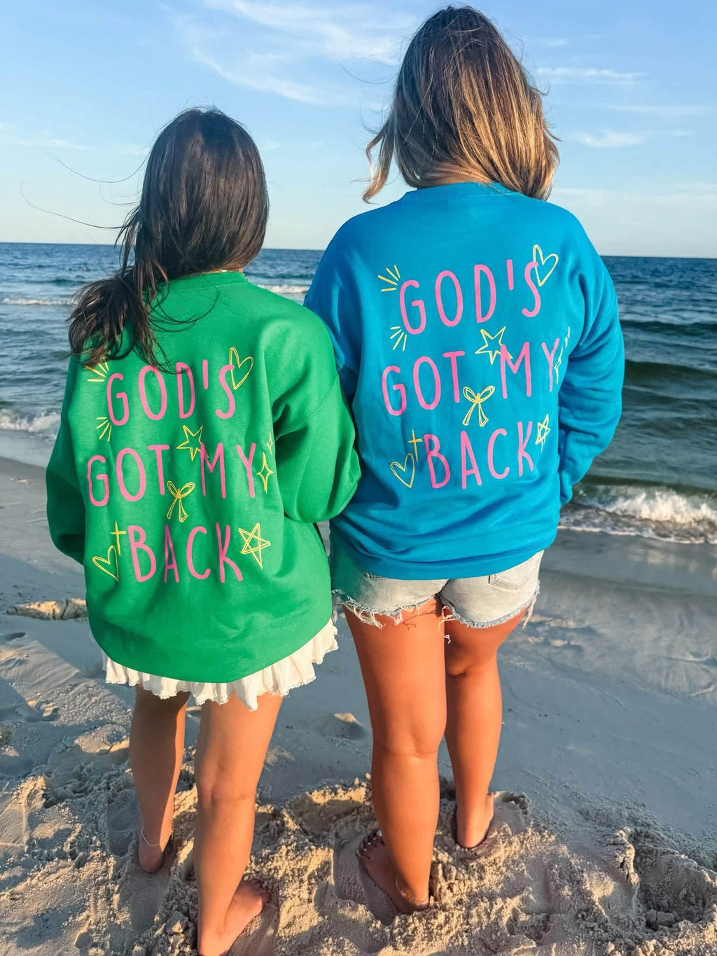 Gods got my back pre order sweatshirt