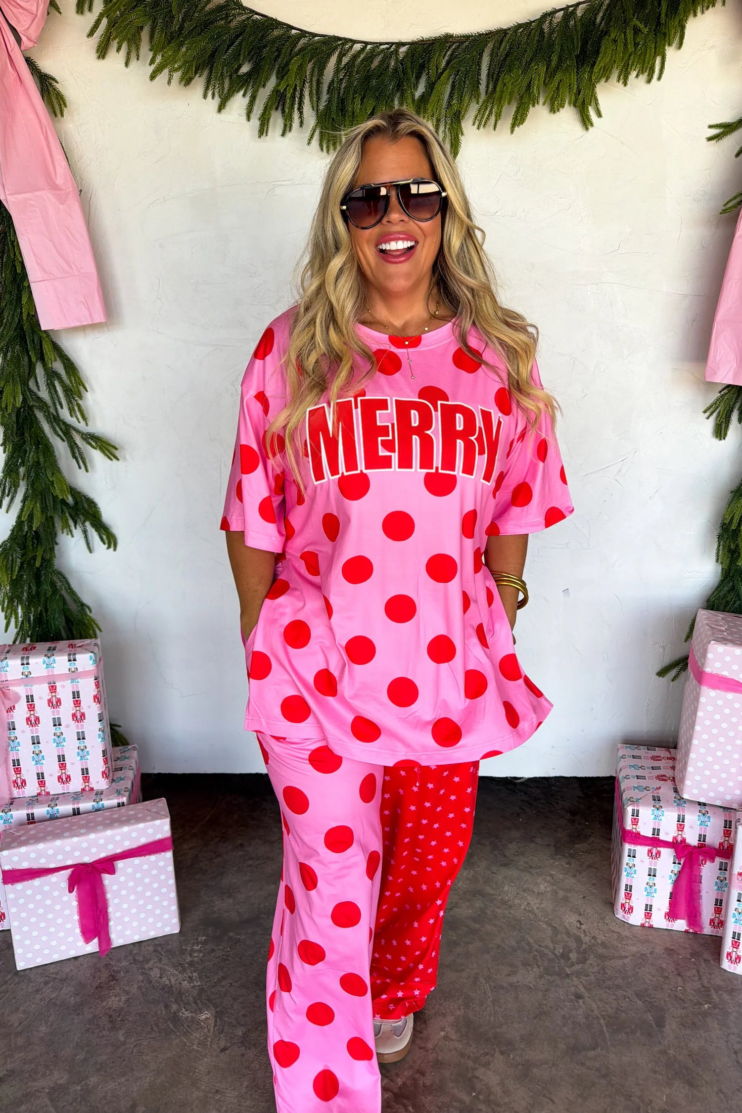 (PREORDER) merry confetti lounge sets