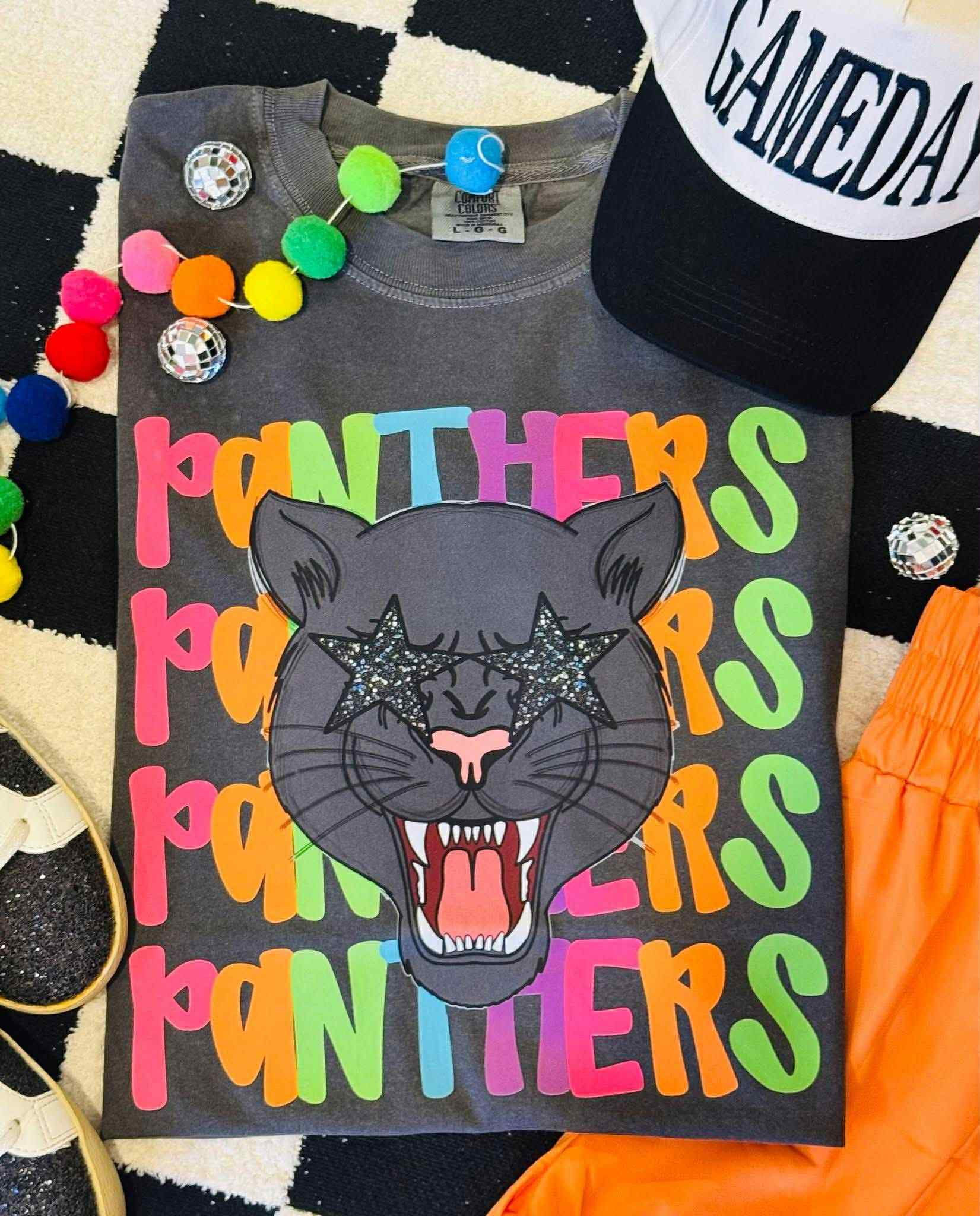 Neon Panthers Tee