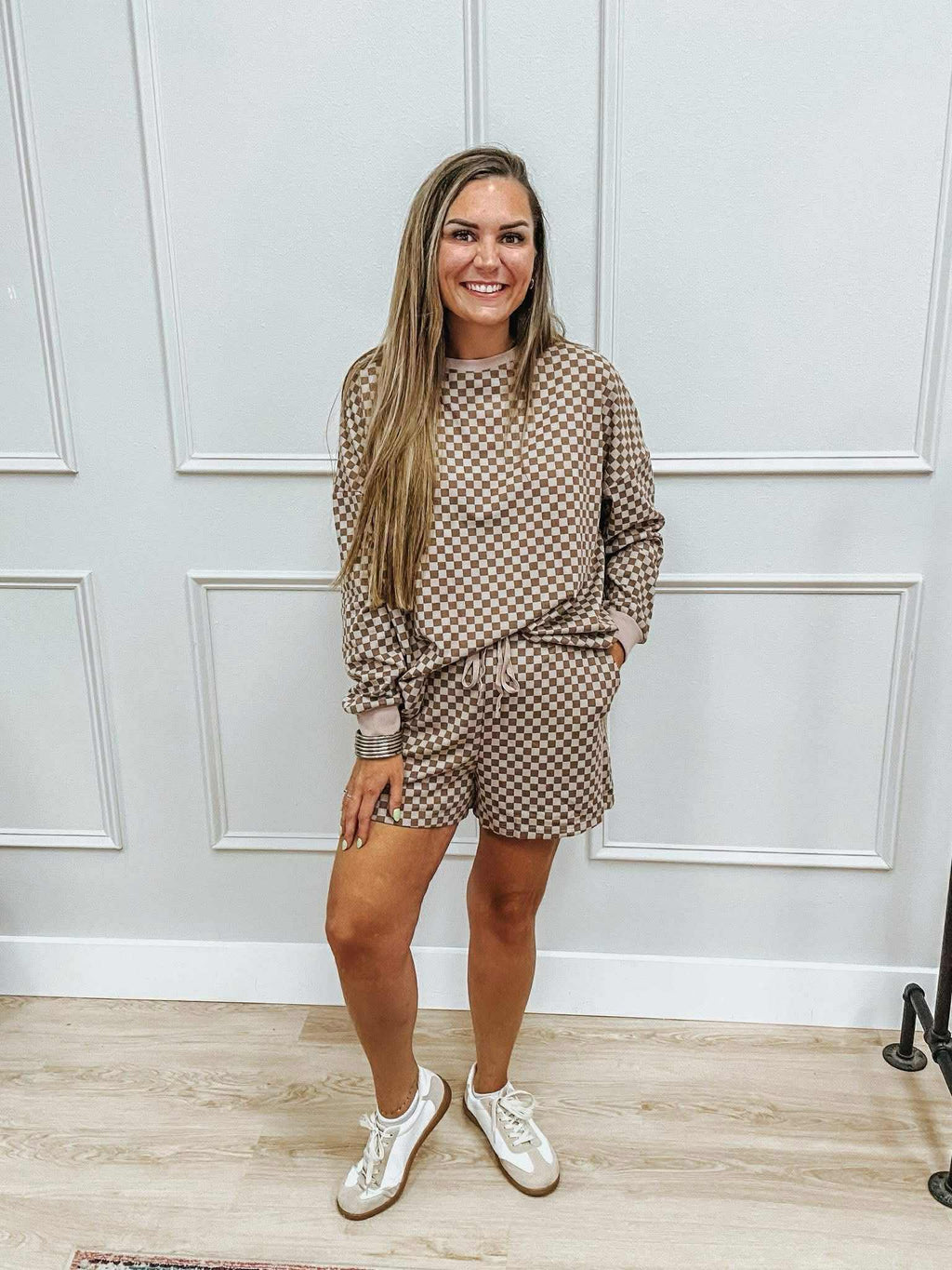 Checkered Lounge Set