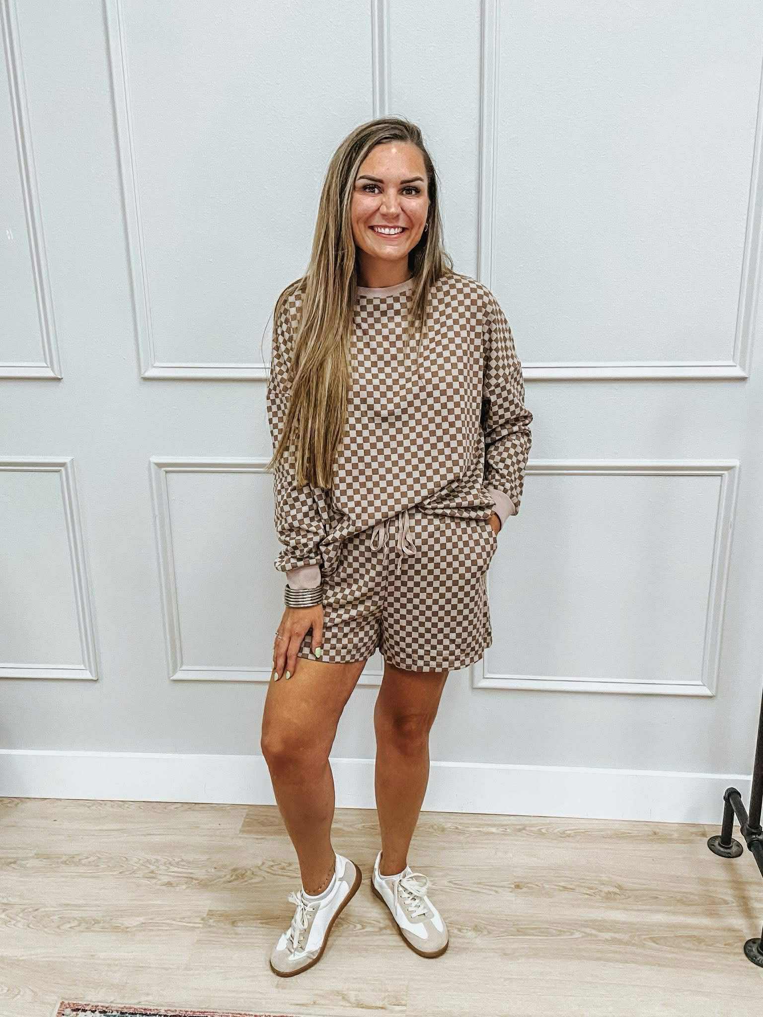 Checkered Lounge Set