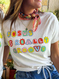 Jesus is really groovy tee