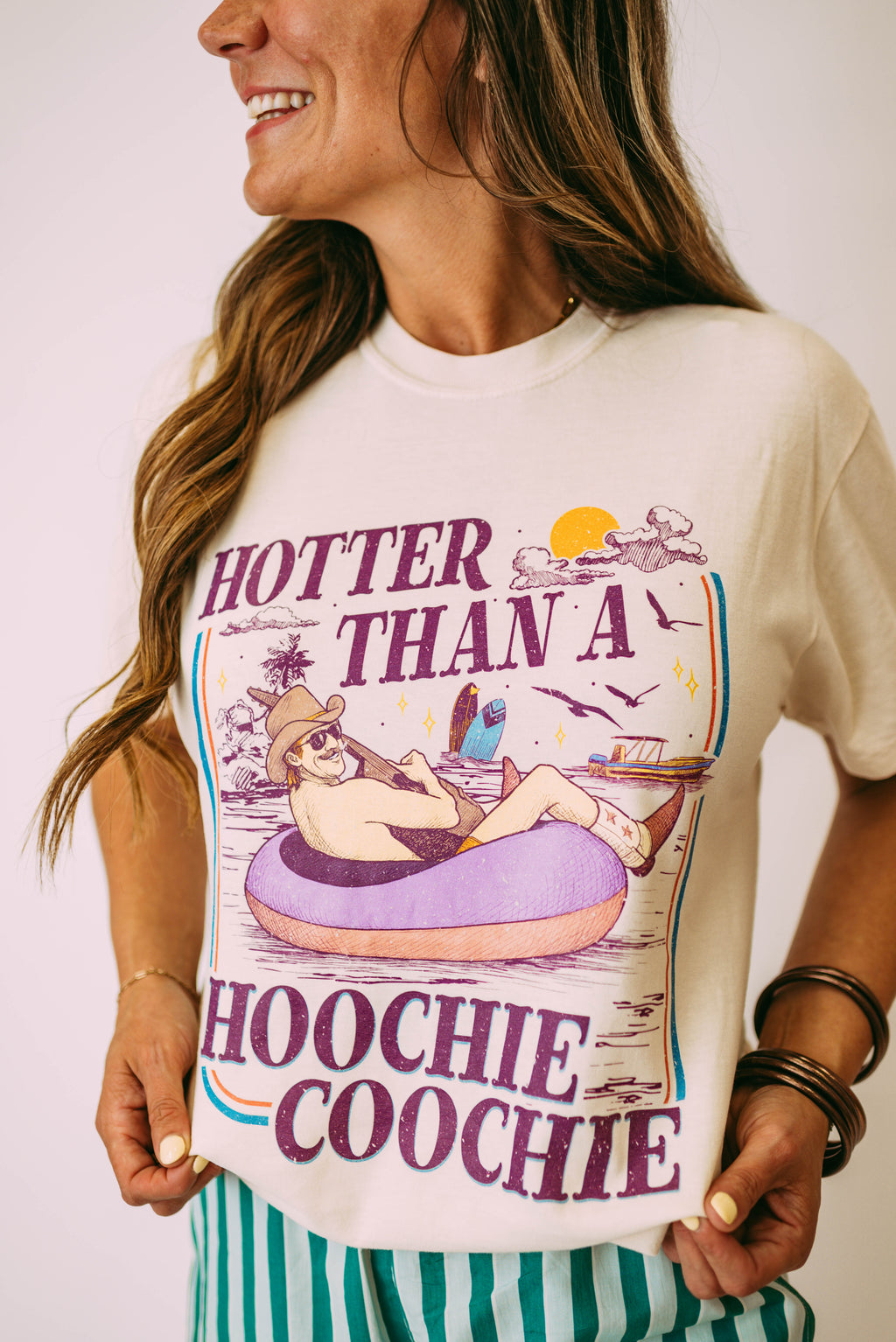 BEST SELLER: hotter than a hoochie coochie tee