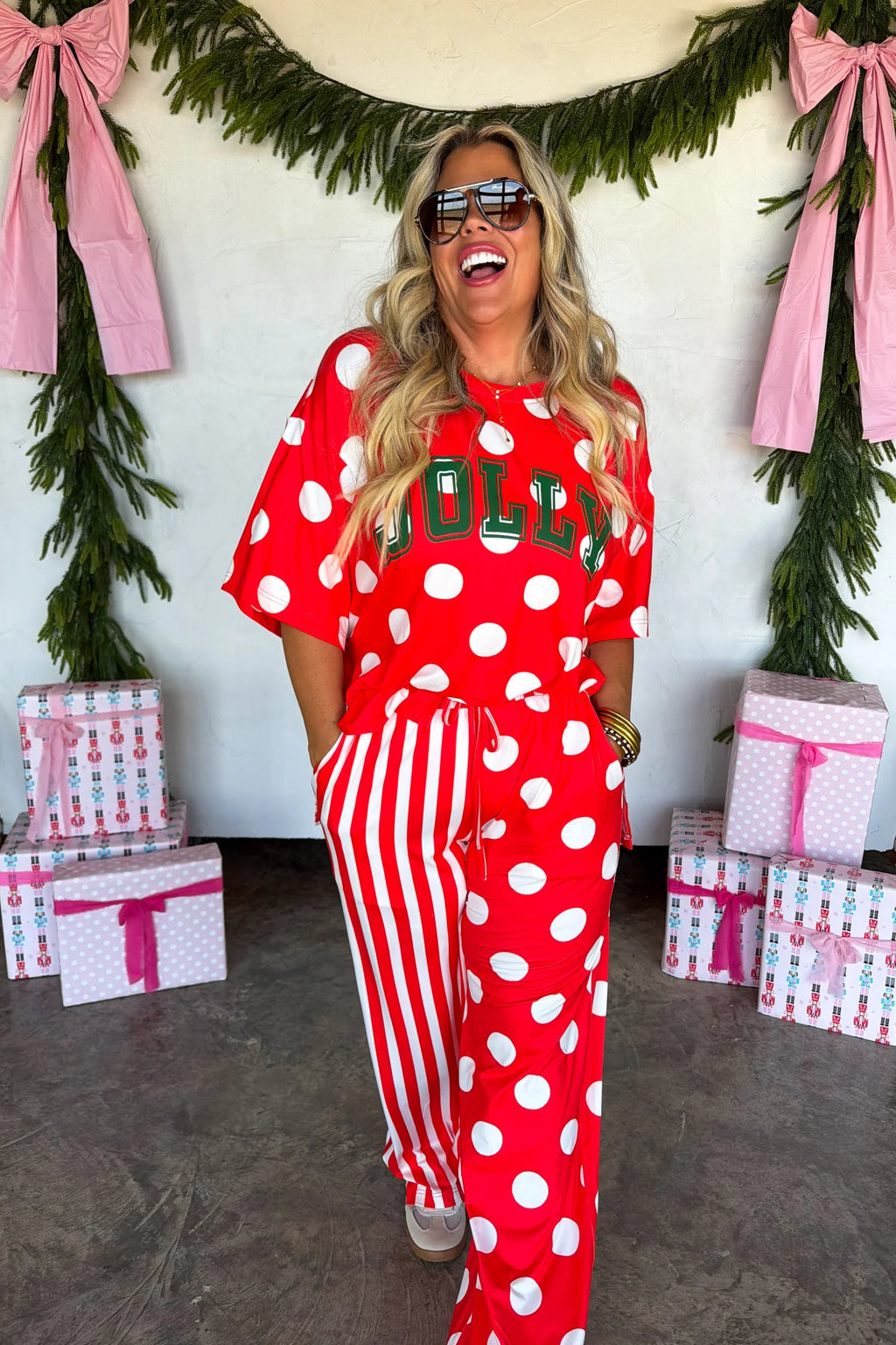 (PREORDER) merry confetti lounge sets
