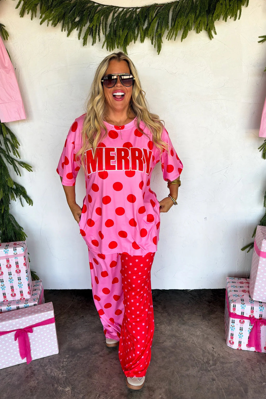 (PREORDER) merry confetti lounge sets