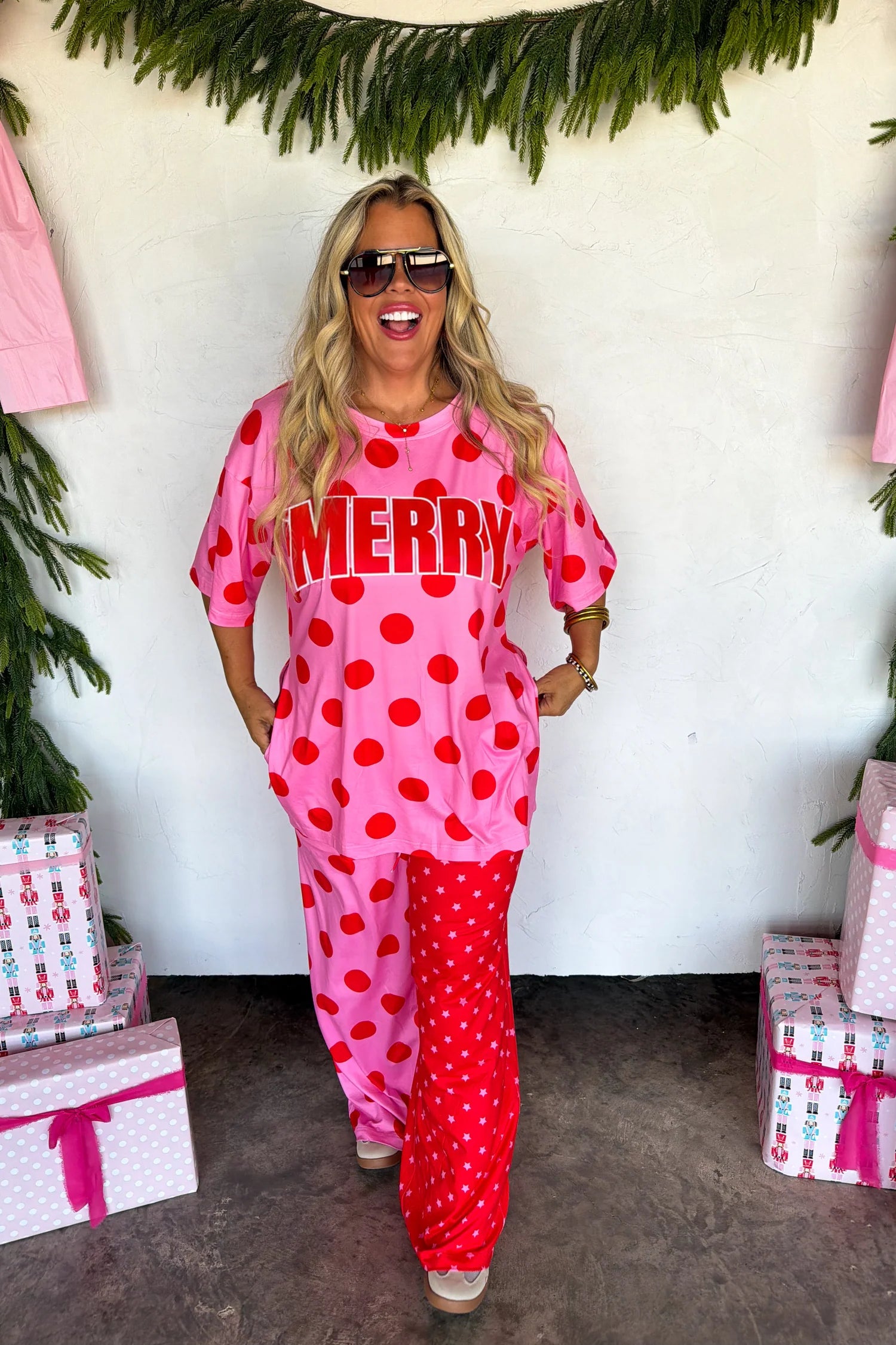 (PREORDER) merry confetti lounge sets
