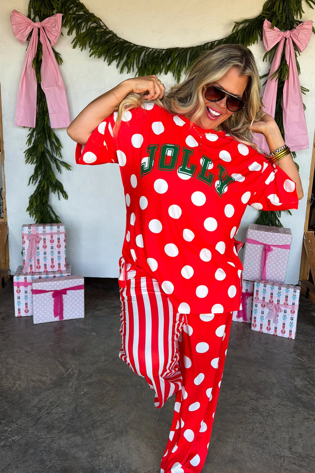 (PREORDER) merry confetti lounge sets