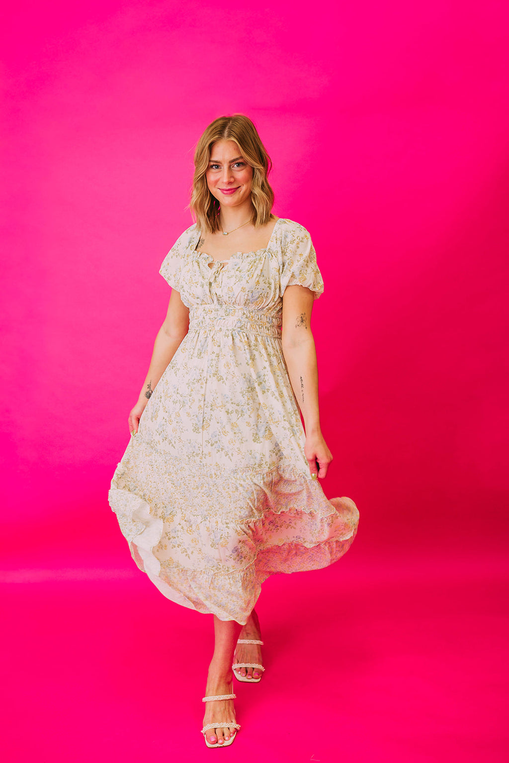 wildflower dreams ruffle dress