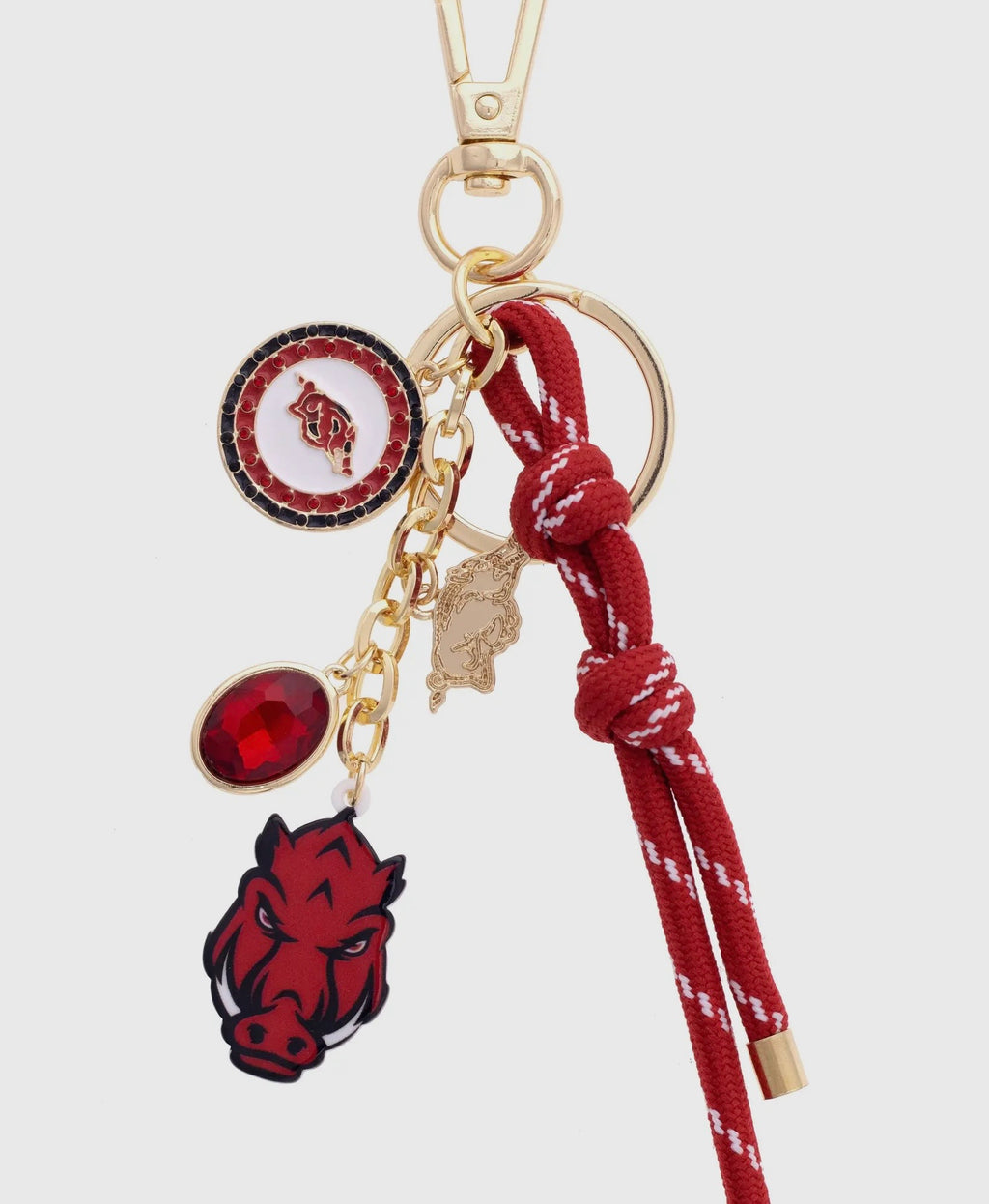 Arkansas Razorbacks Bag Charm