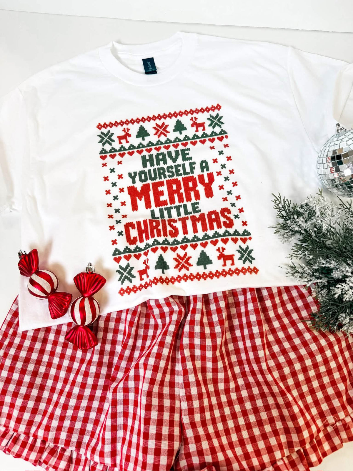 (PREORDER) have yourself a merry little Christmas tee