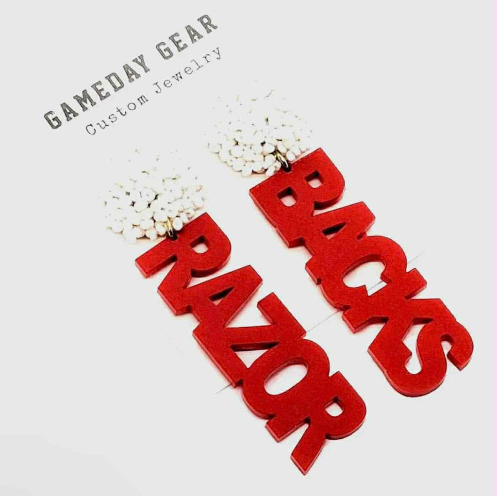 Razorbacks Earrings