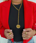xl coin necklace
