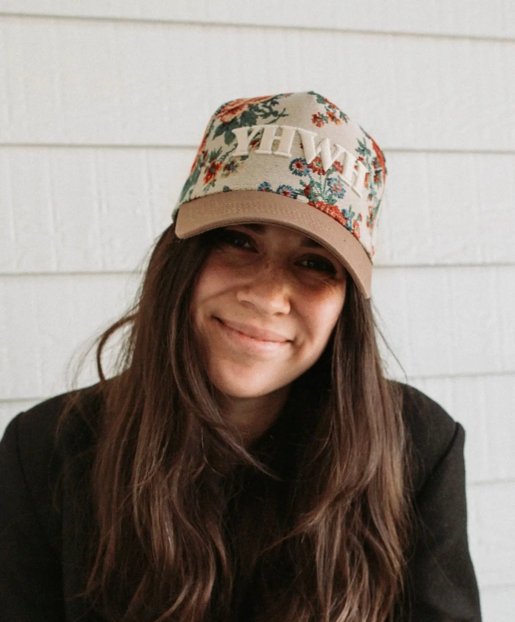 YHWH floral hat