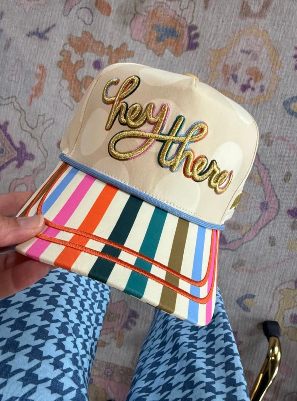 hey there striped trucker