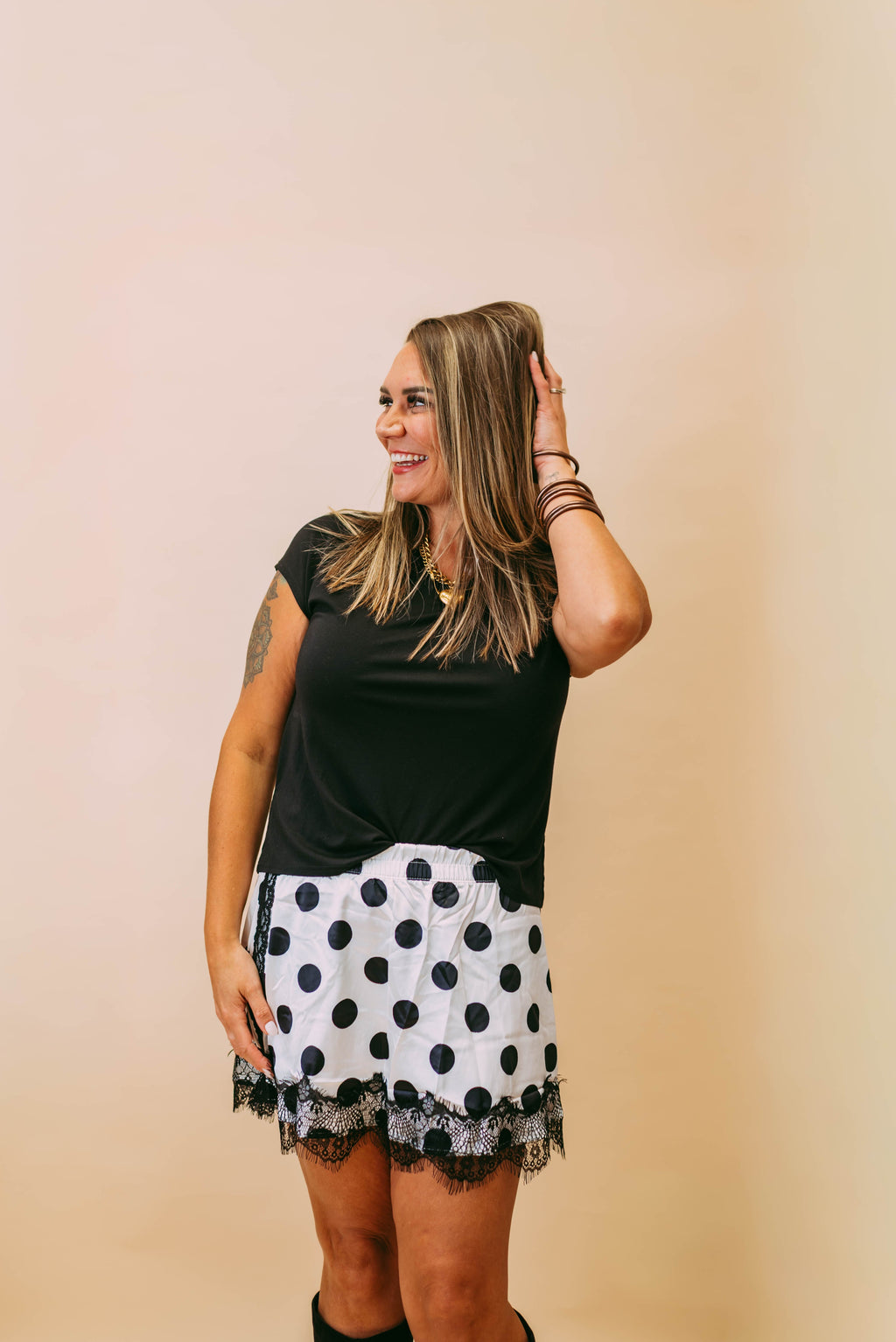 cosmic charm lace skirt