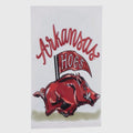 arkansas razorback tea towels