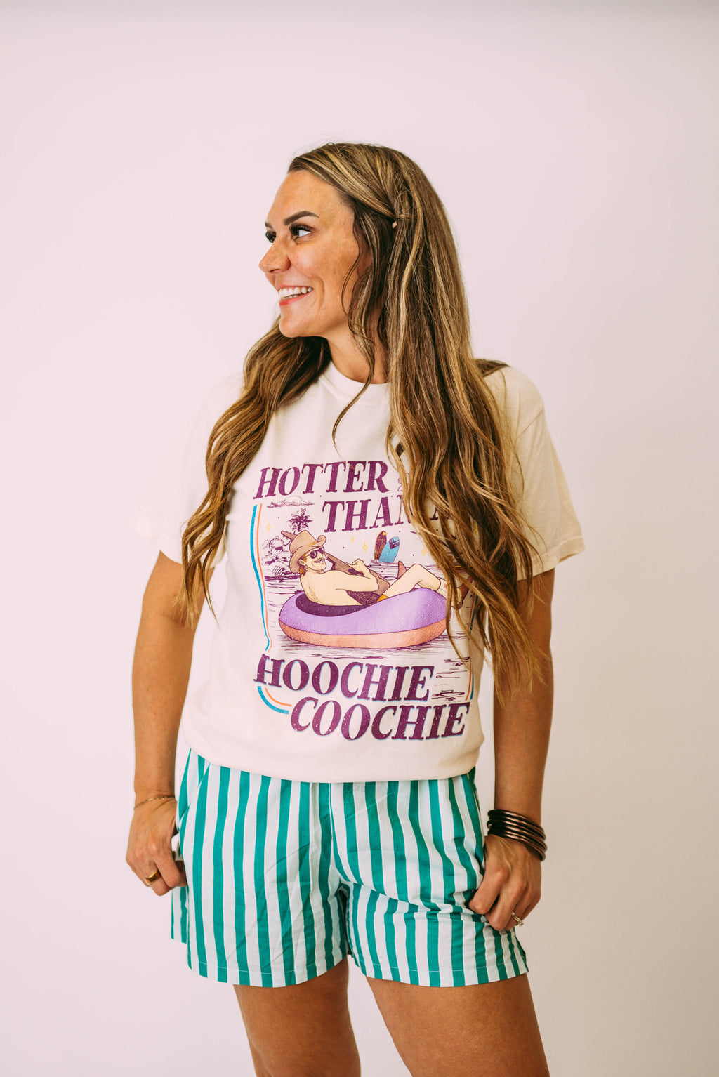 BEST SELLER: hotter than a hoochie coochie tee