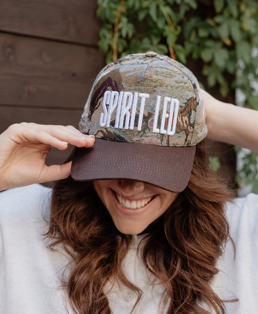 spirit led trucker hat