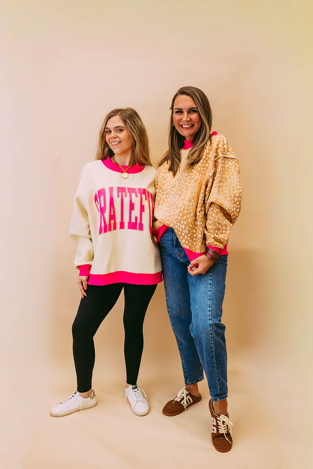 grateful fawn reversible mockneck