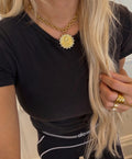 small coin necklace