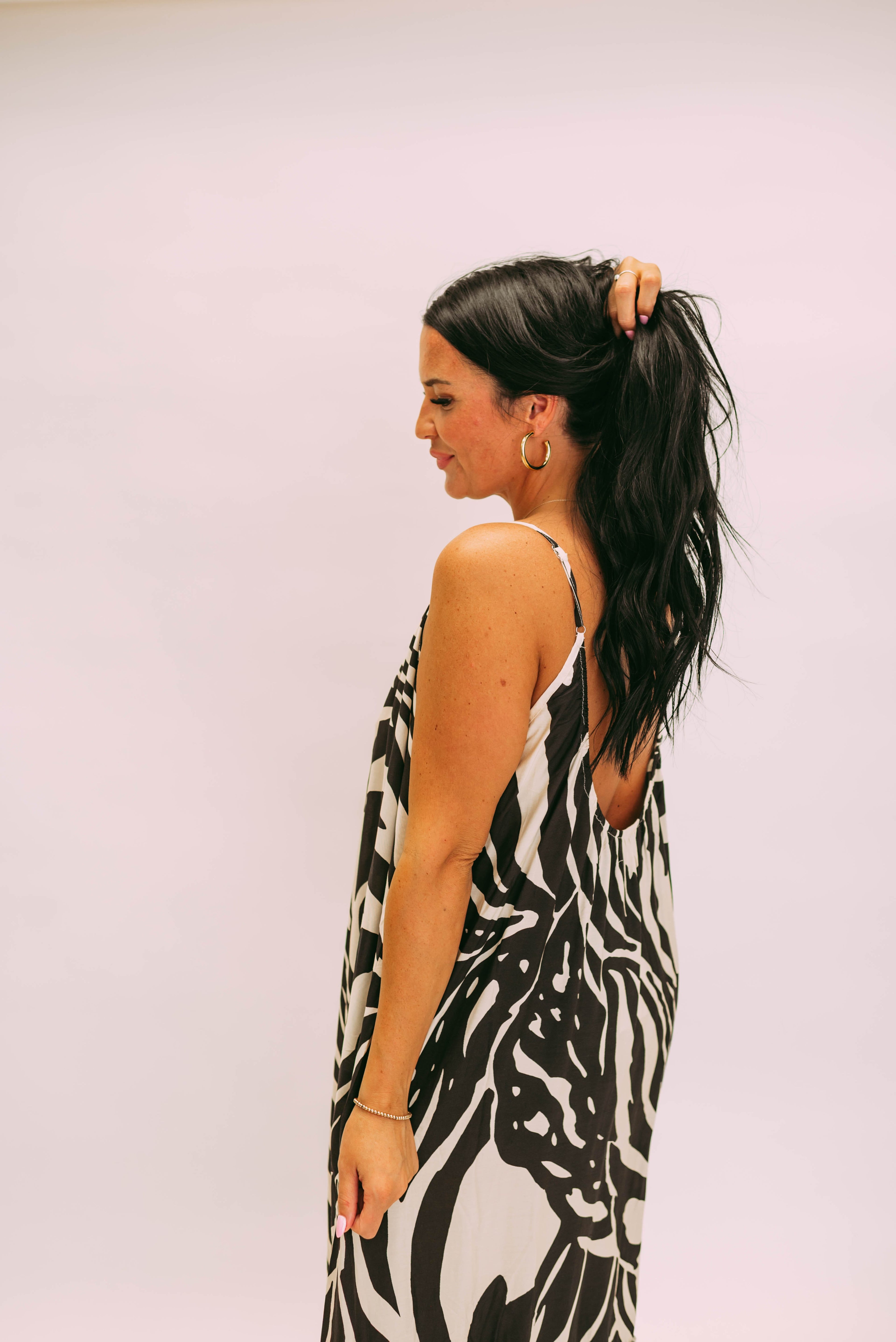 safari nights zebra dress