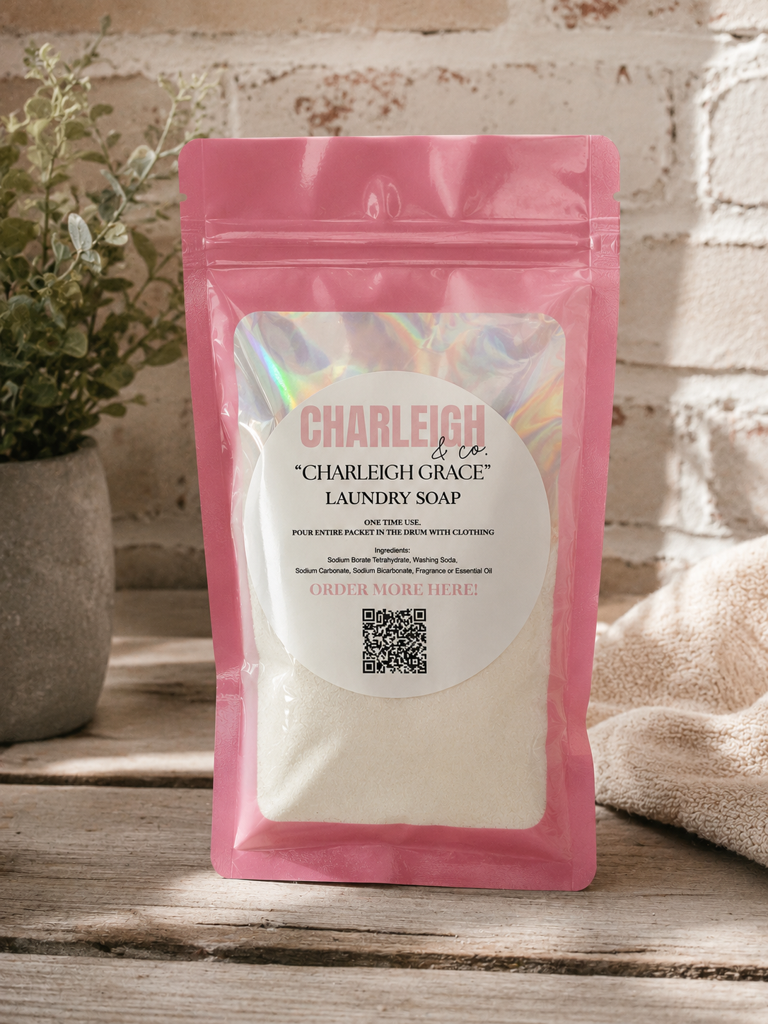 charleigh grace laundry soap - SAMPLE
