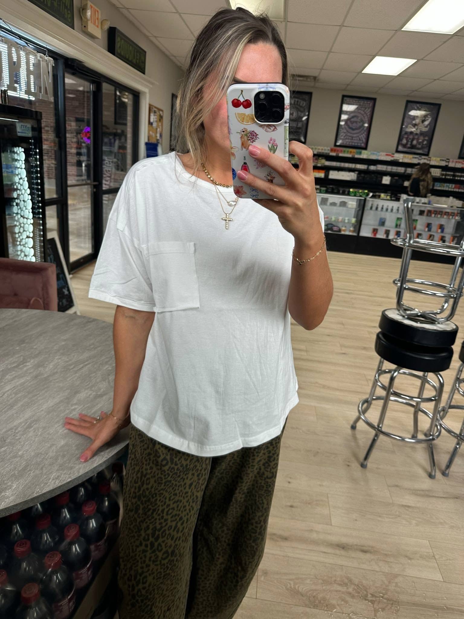 Cotton Pocket Tee Shirts