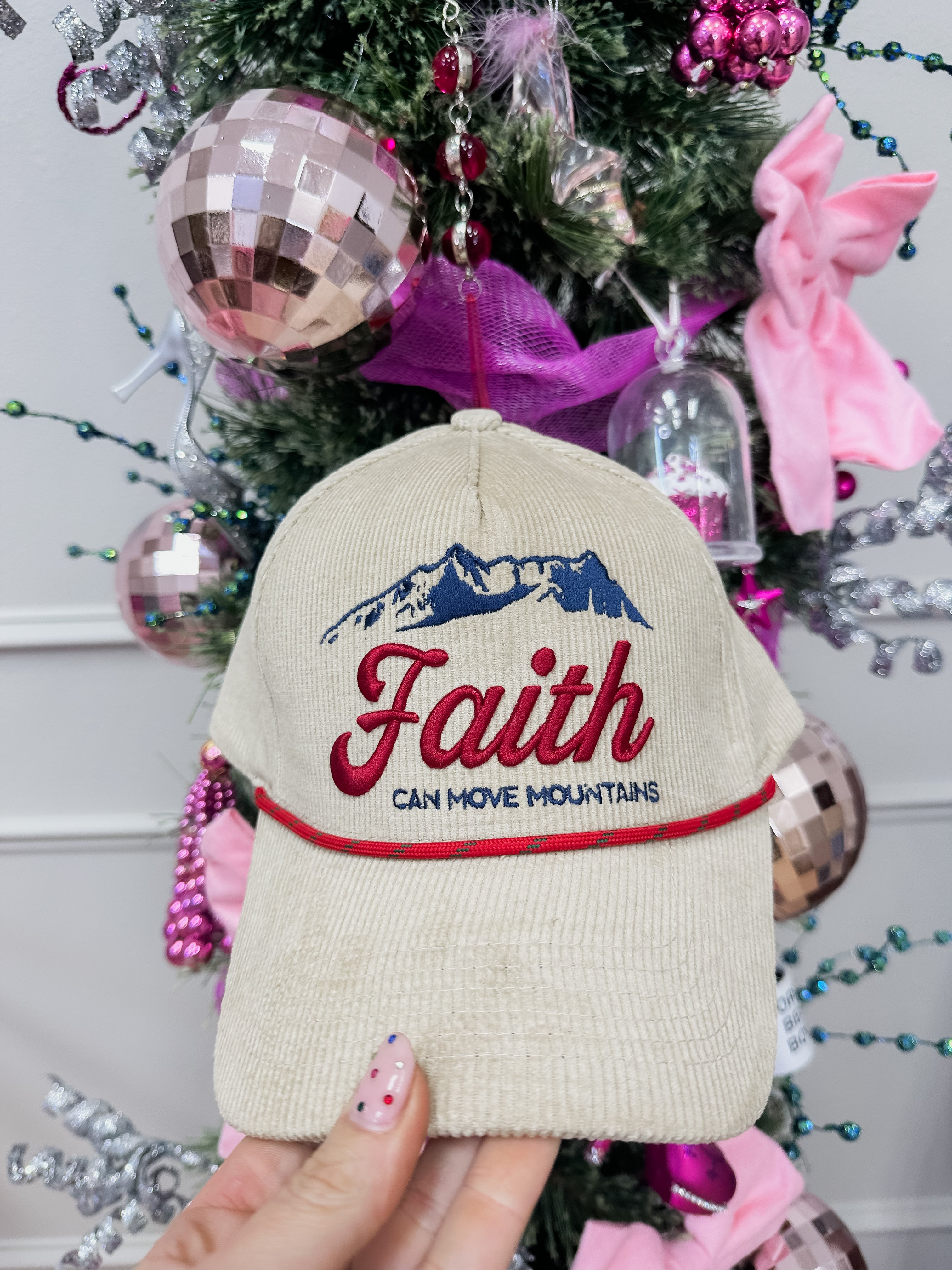 Faith Can Move Mountains Trucker