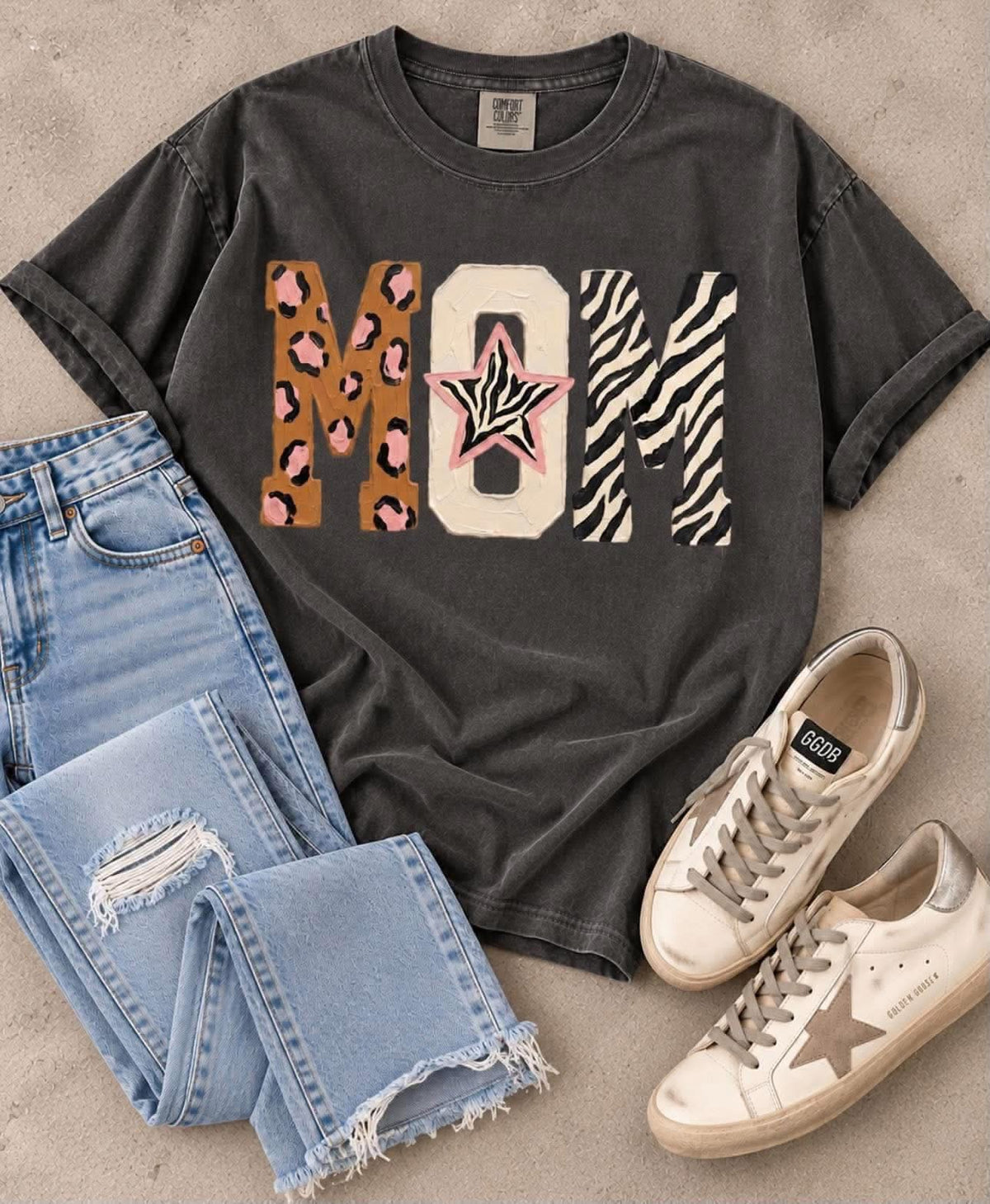(PRE ORDER) mom fun print sweatshirt