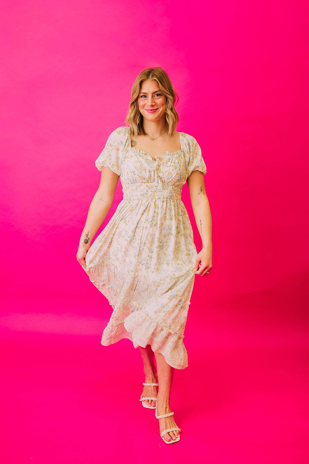 wildflower dreams ruffle dress