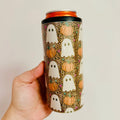 cheetah/pumpkin/ghosts slim can cooler