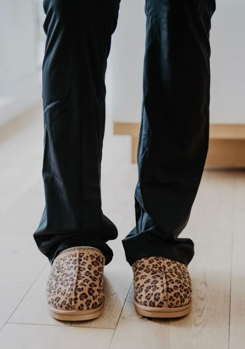 Leopard Slip Ons