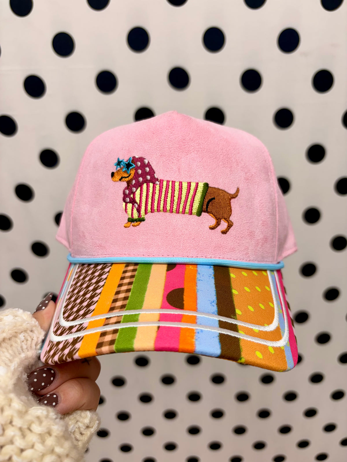 happy-go-doxie dachshund trucker