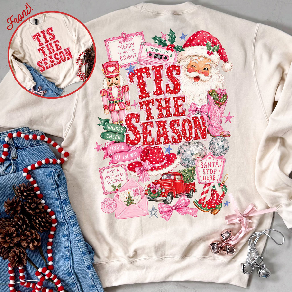 (PRE ORDER) tis the season Christmas sweatshirt