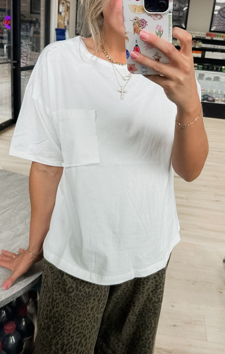 Cotton Pocket Tee Shirts