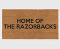 home of the razorbacks doormat