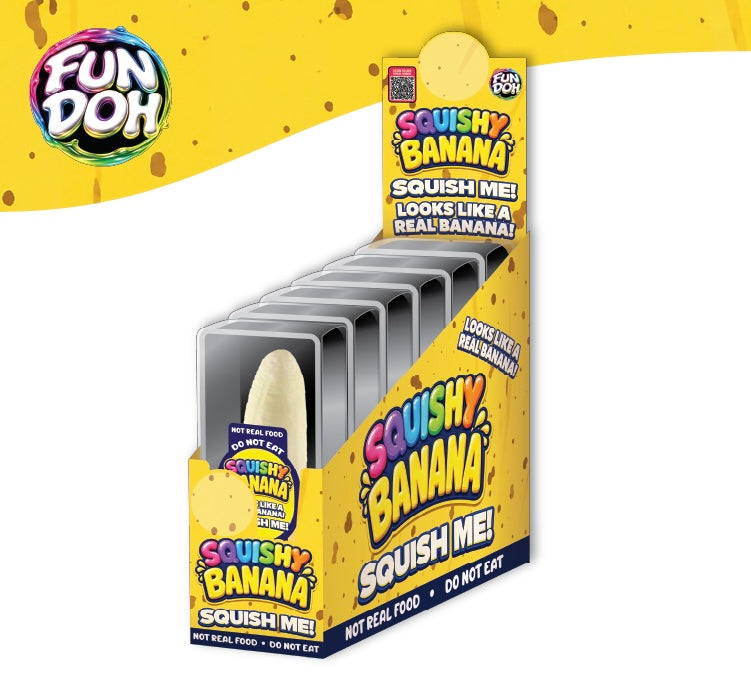 fun doh squishy banana