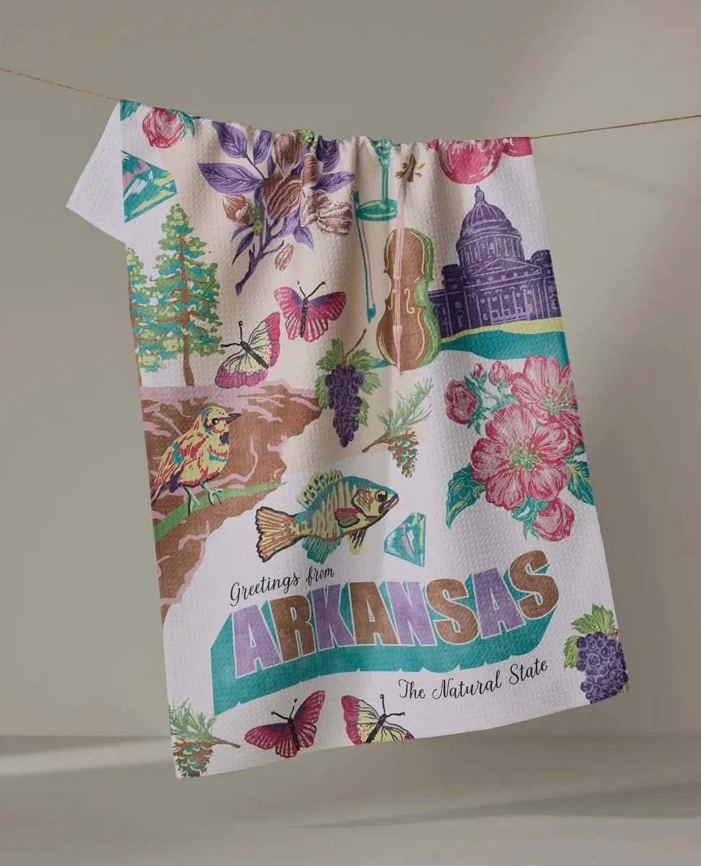 geometry tea towels