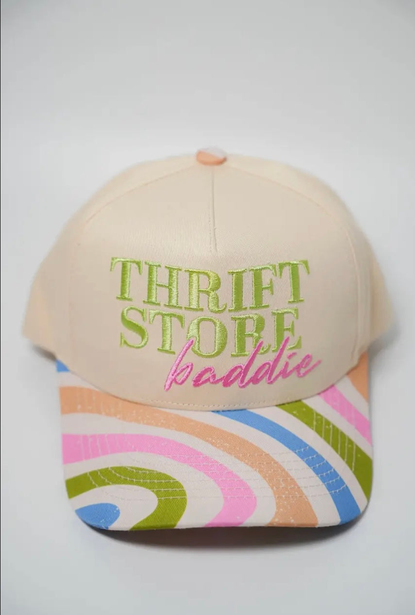“Thrift Store Baddie” Trucker Hat
