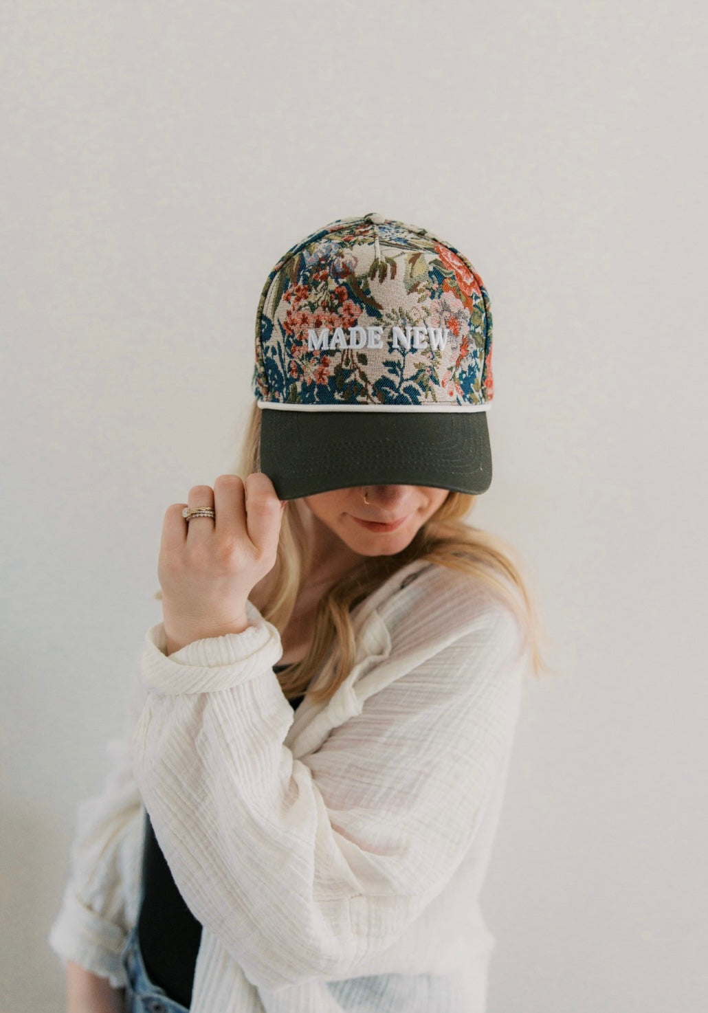 made new trucker hat