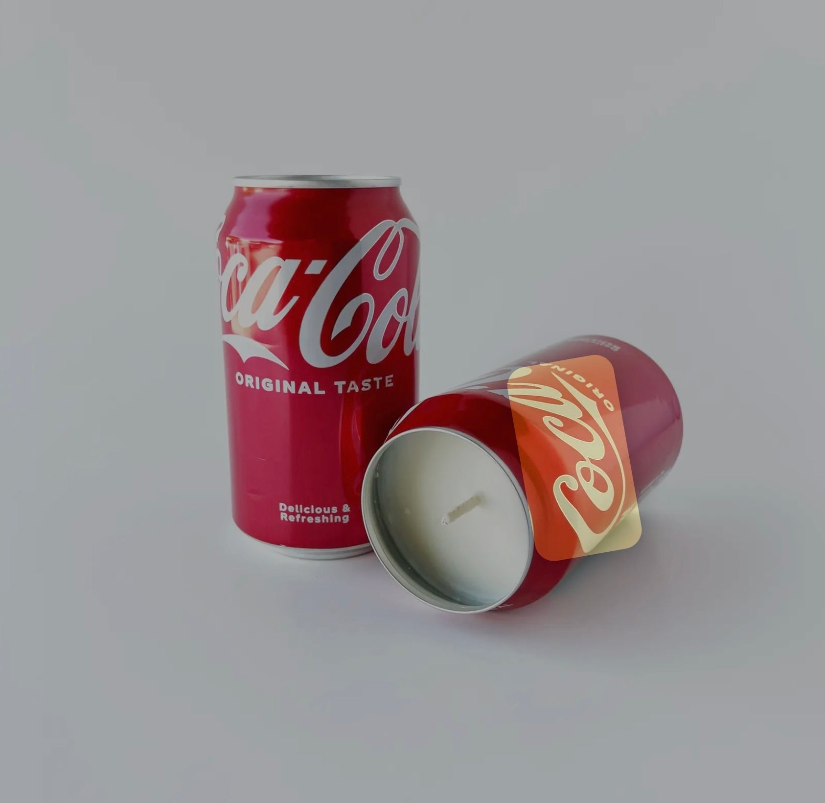 Soda Can Candles