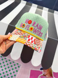 no rain, no flowers trucker hat