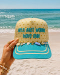girls just wanna have sun trucker w/ charms