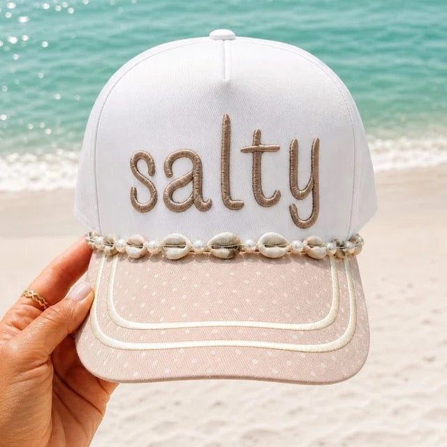 salty charm trucker hat