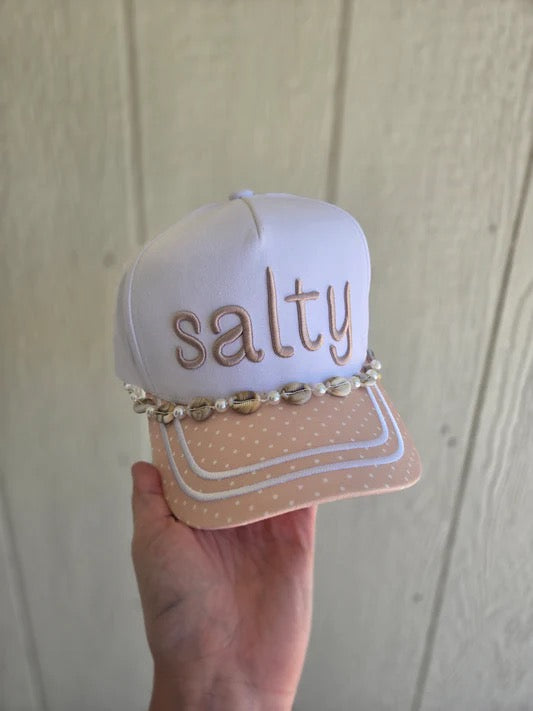 salty charm trucker hat