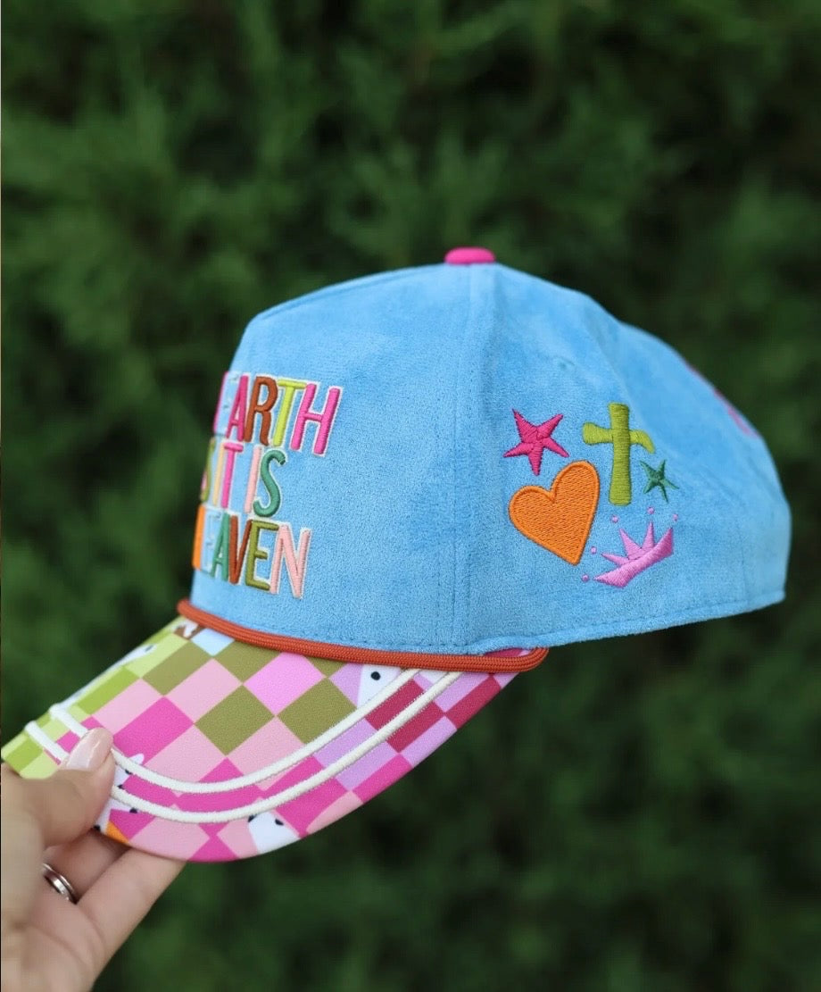 on earth as it is in heaven trucker hat